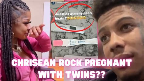 is chrisean rock pregnant with twins